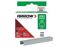 Arrow JT21 T27 Staples 10mm (3/8in) Box 1000 £2.99